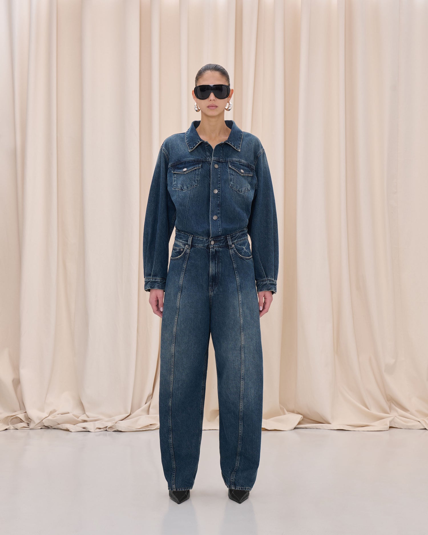AMBER JUMPSUIT // INTENSE BLUE