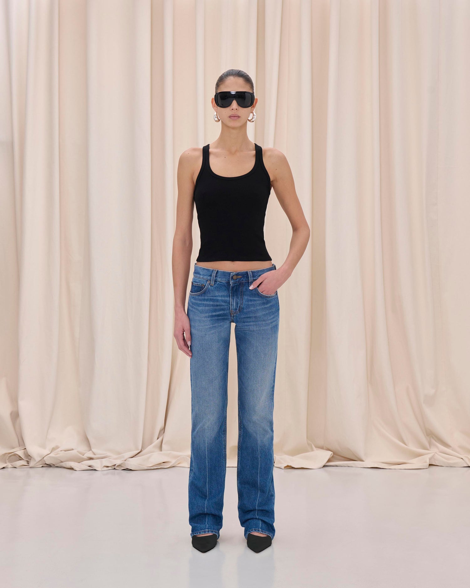 CARLY DENIM // REAL BLUE