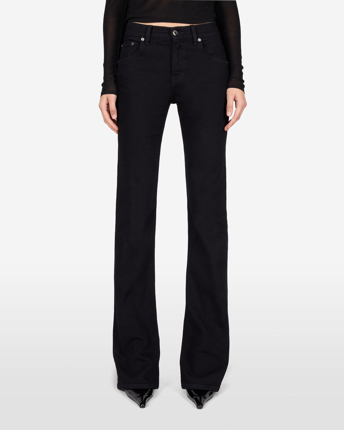 CHEWY DENIM JEANS // BLACK