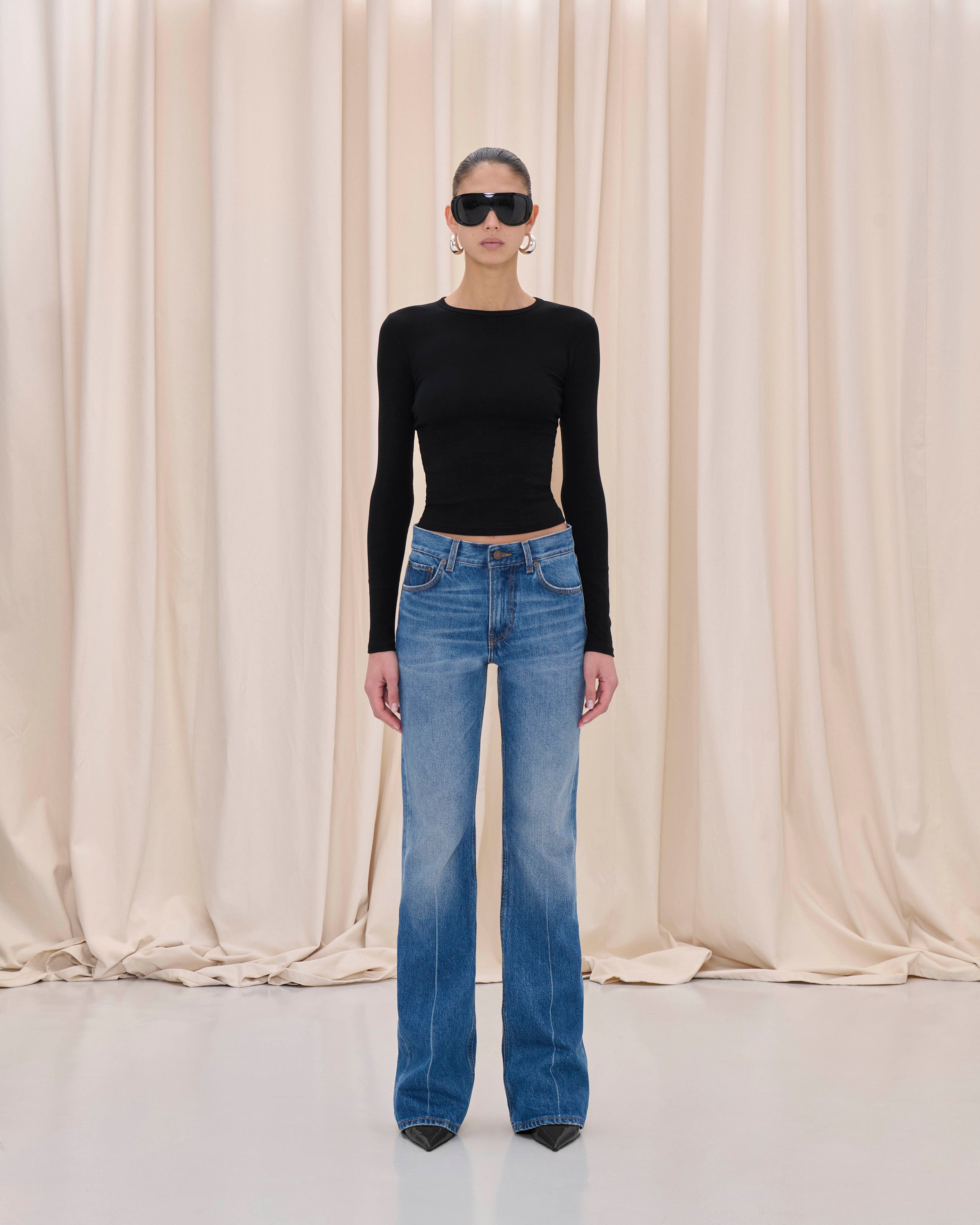 FLORA DENIM // REAL BLUE – Haikure