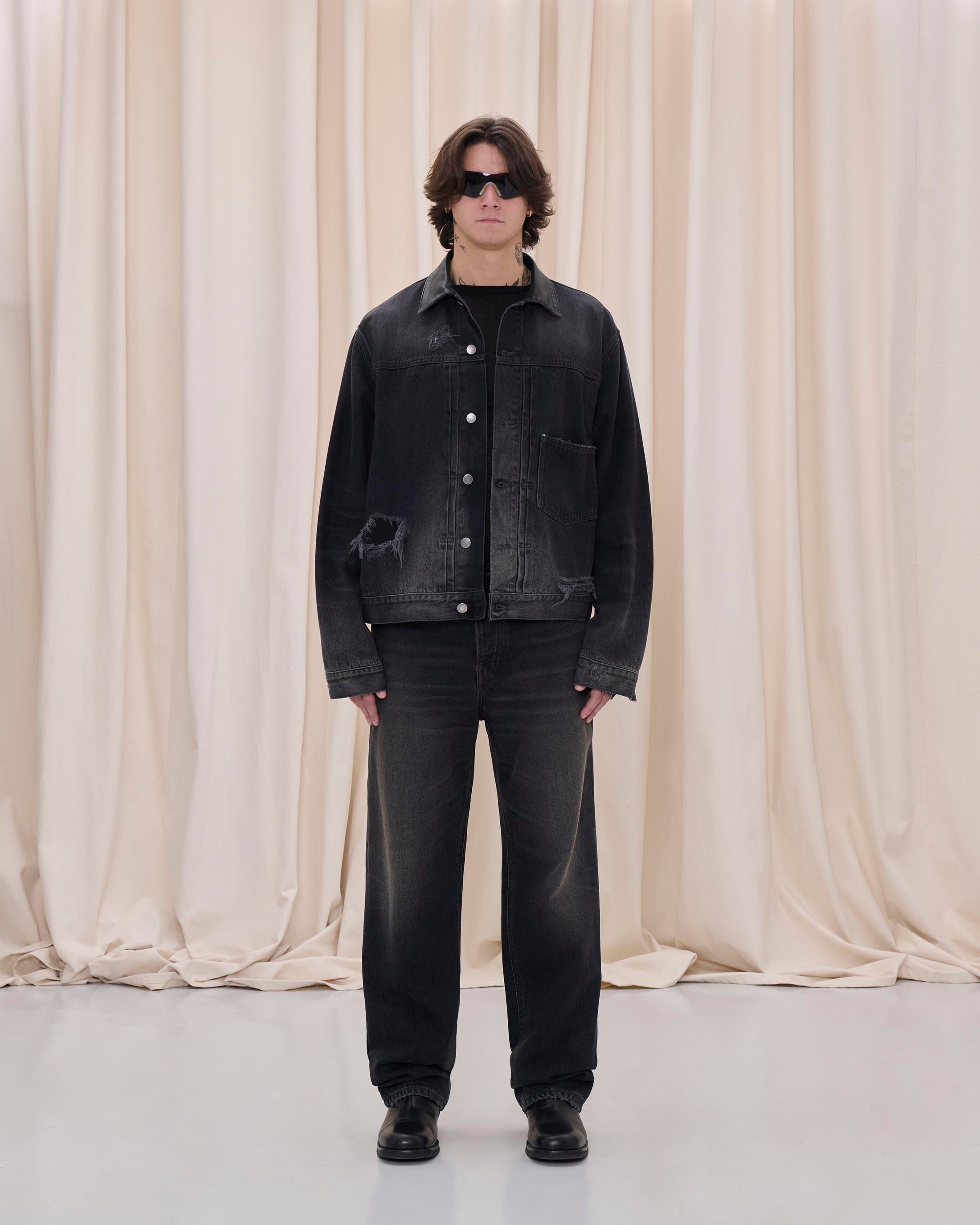 GORDON DENIM JACKET // PASADENA BLACK – Haikure