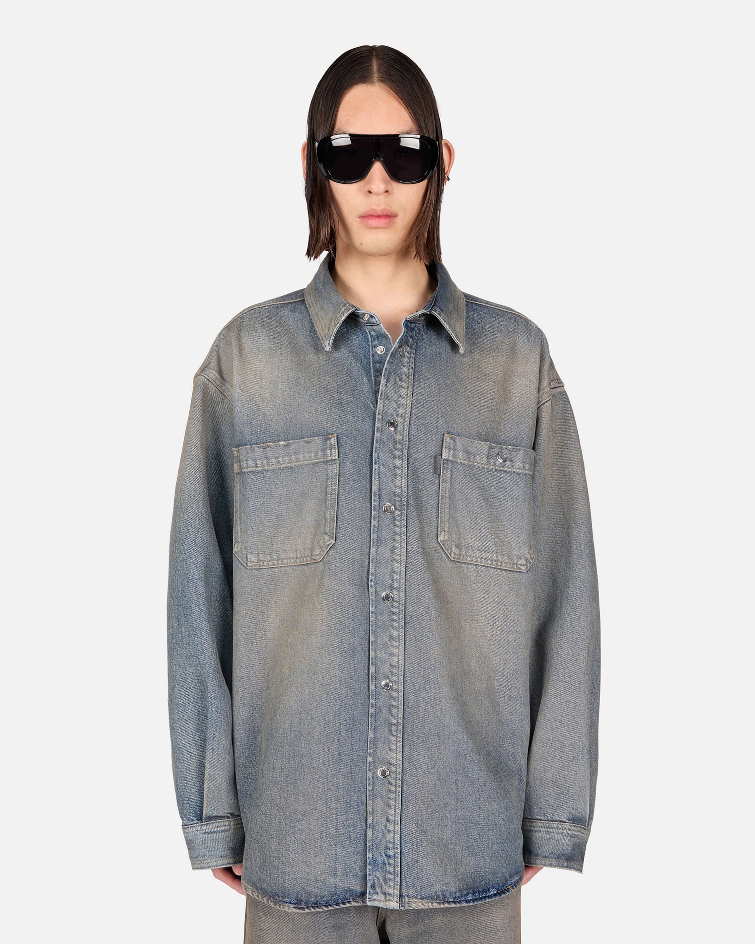 NELSON DENIM SHIRT // ZIGGY BLUE