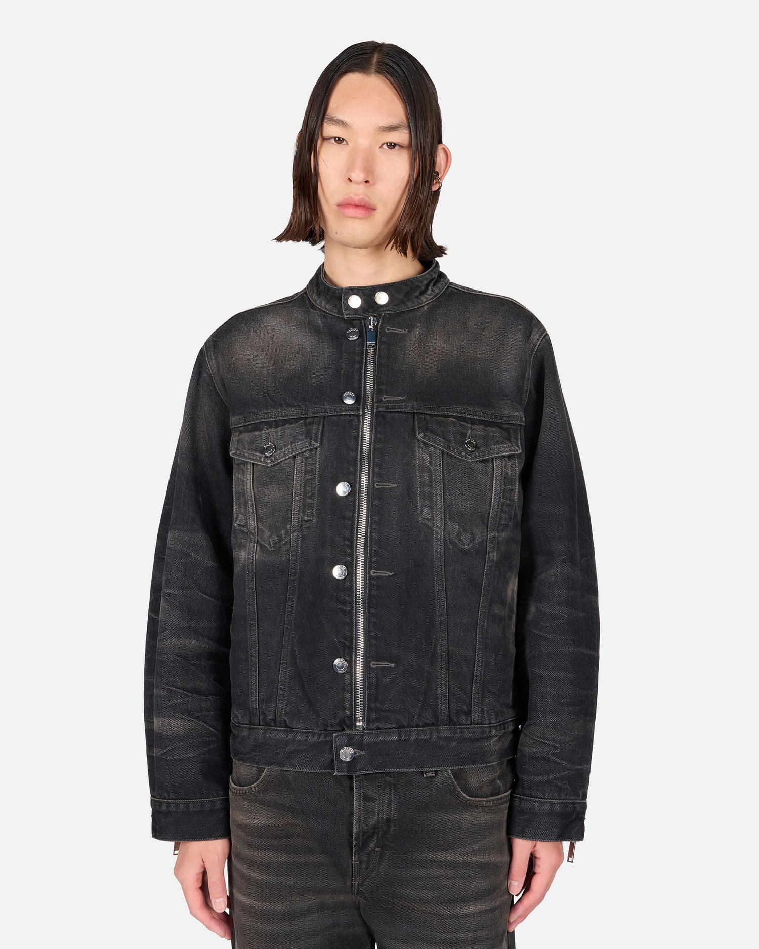 TROY DENIM JACKET // VINTAGE BLACK