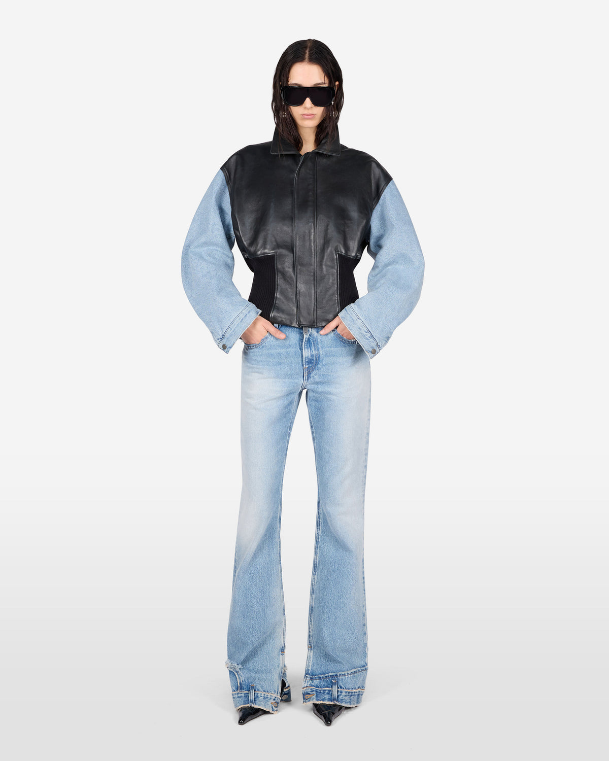 VIVIENNE BOMBER JACKET //  MARFA BLUE