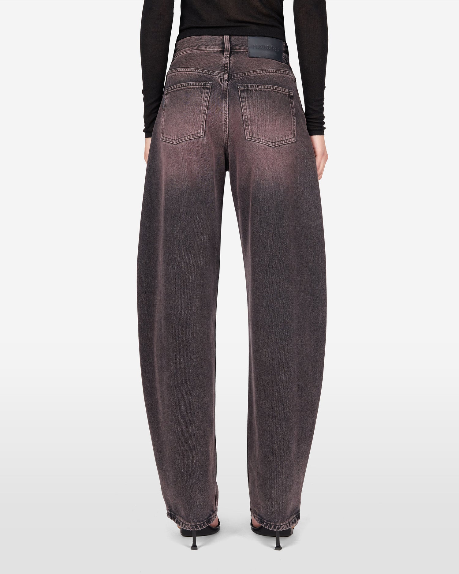 BIBI DENIM JEANS // PINK BLACK