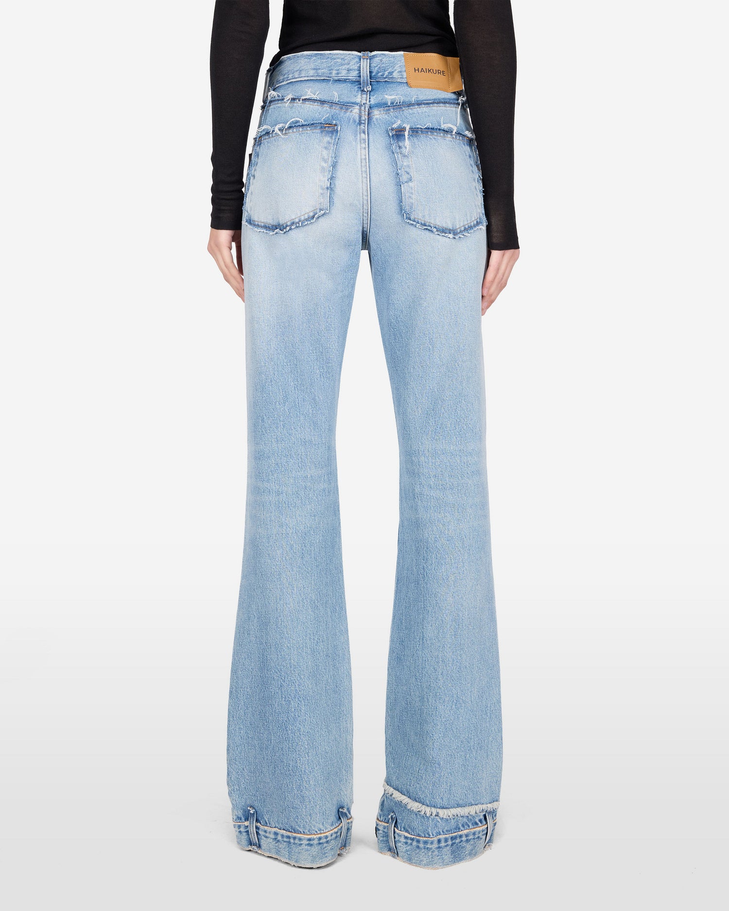 FLORA DENIM JEANS // BLUE POLLOCK