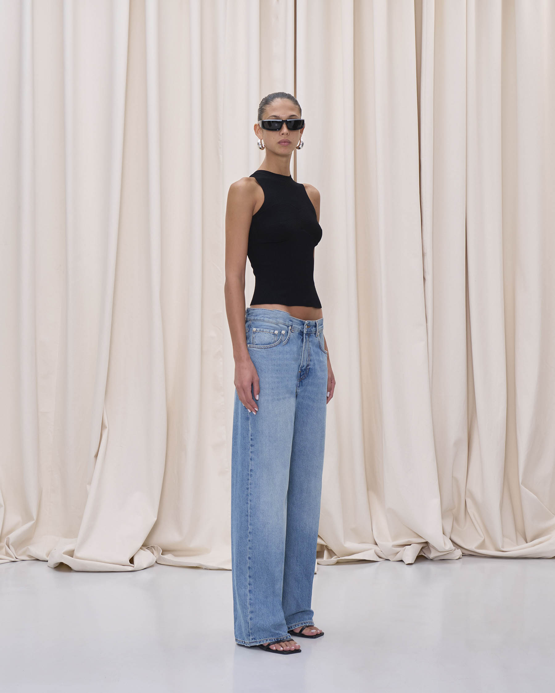 HAIKURE bnthany denim mid blue ハイクル　デニム 楽天市場】HAIKURE ハイクル ジーンズ BETHANY ベサニー HEW03296