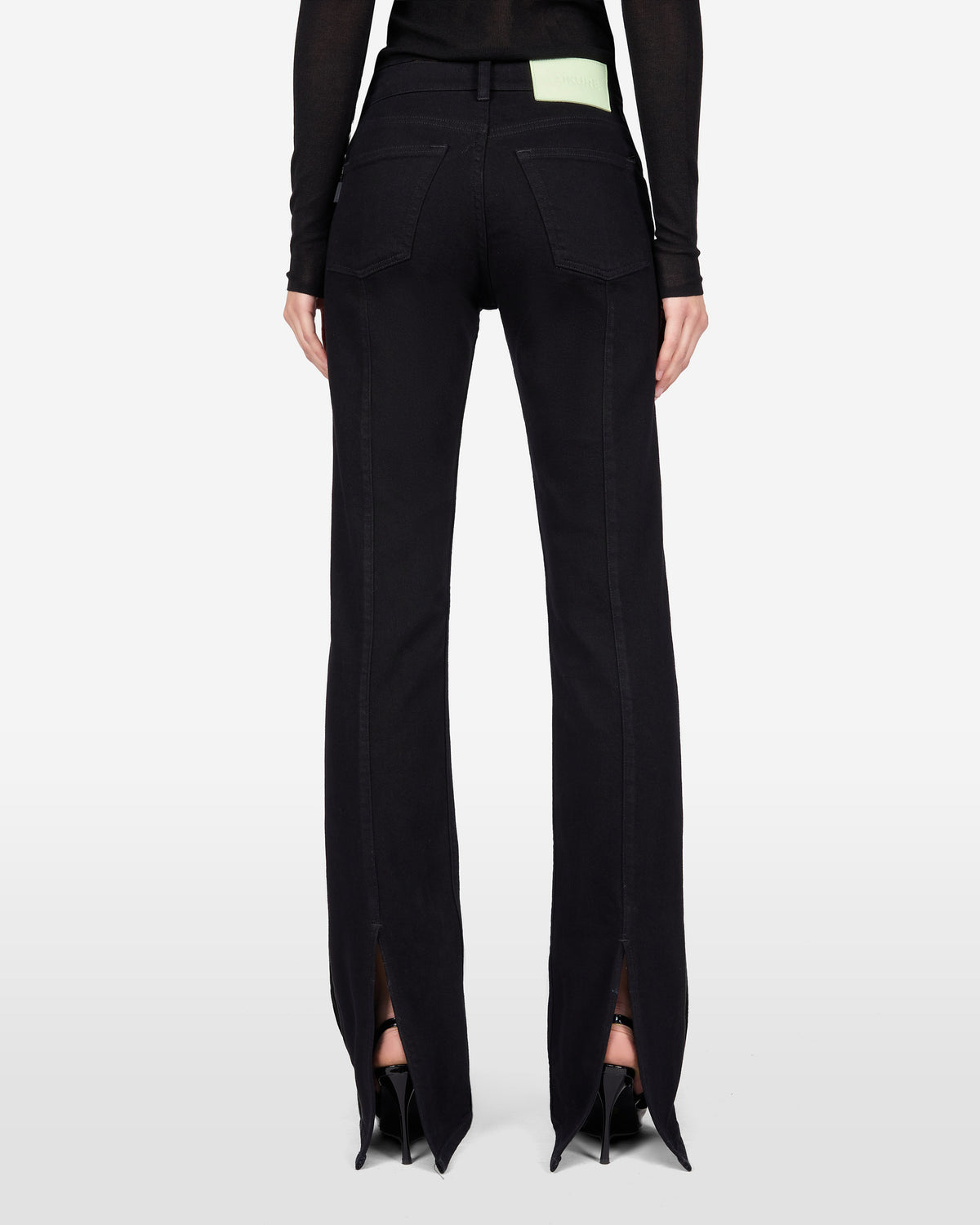 CHEWY DENIM JEANS // BLACK