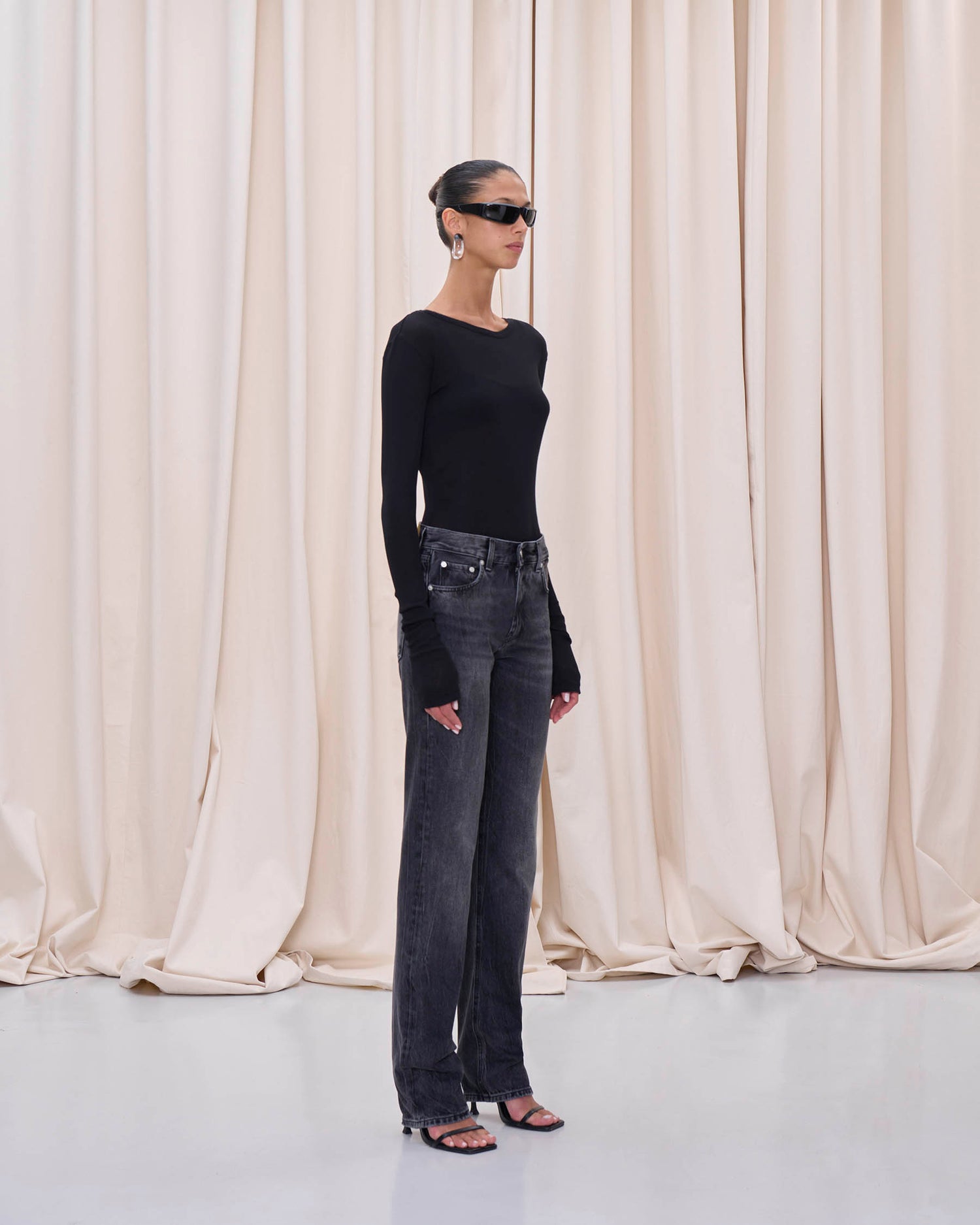 CLEO DENIM // SPIDER BLACK