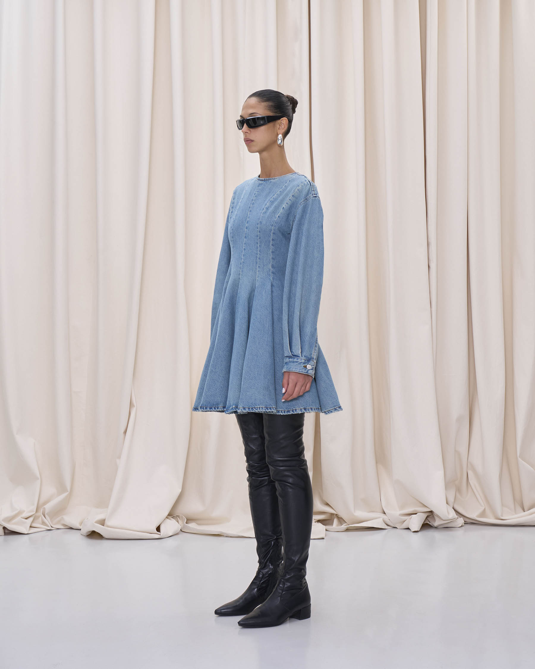 DELILAH DRESS // IONIC BLUE – Haikure