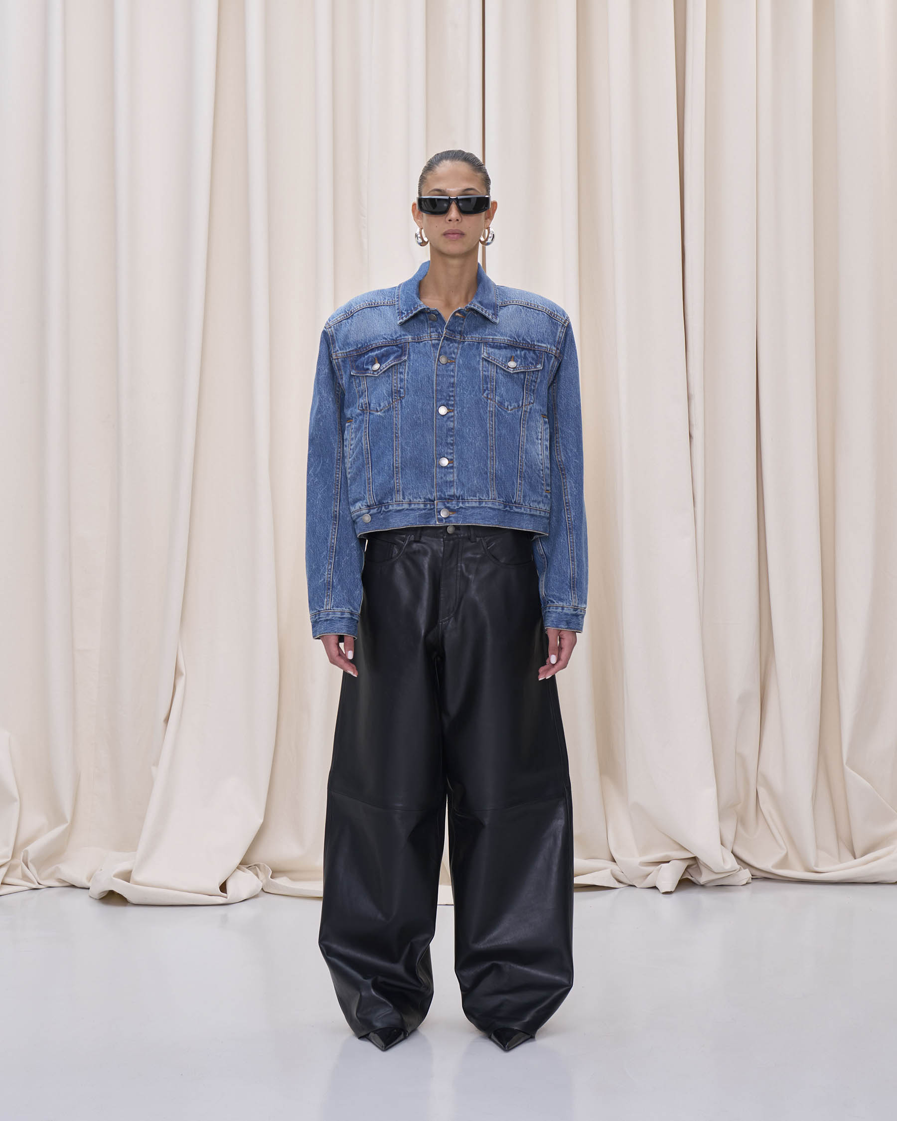RENEE JACKET // AUTHENTIC DARK WASH – Haikure