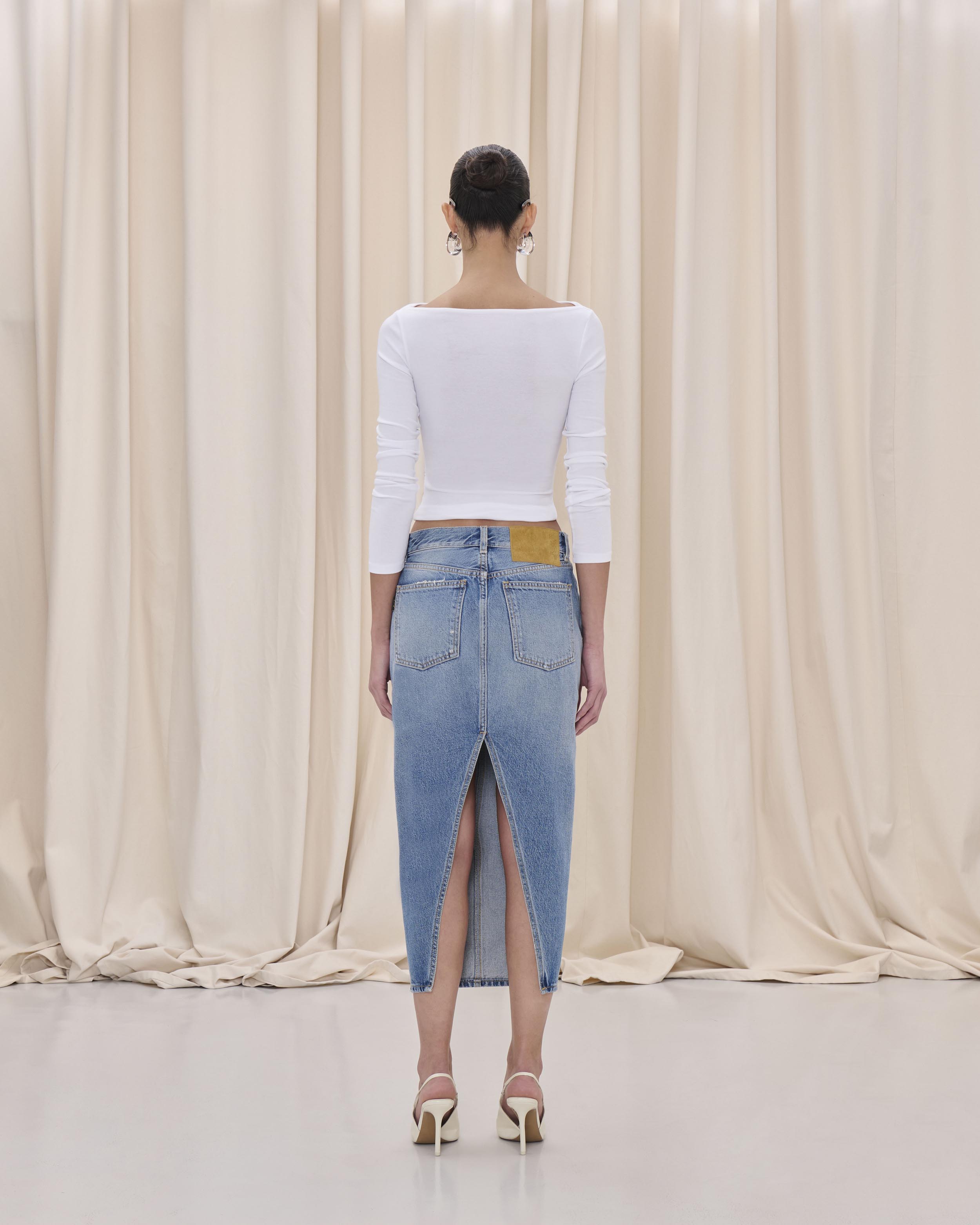 RICKA SKIRT // NORDIC BLUE – Haikure