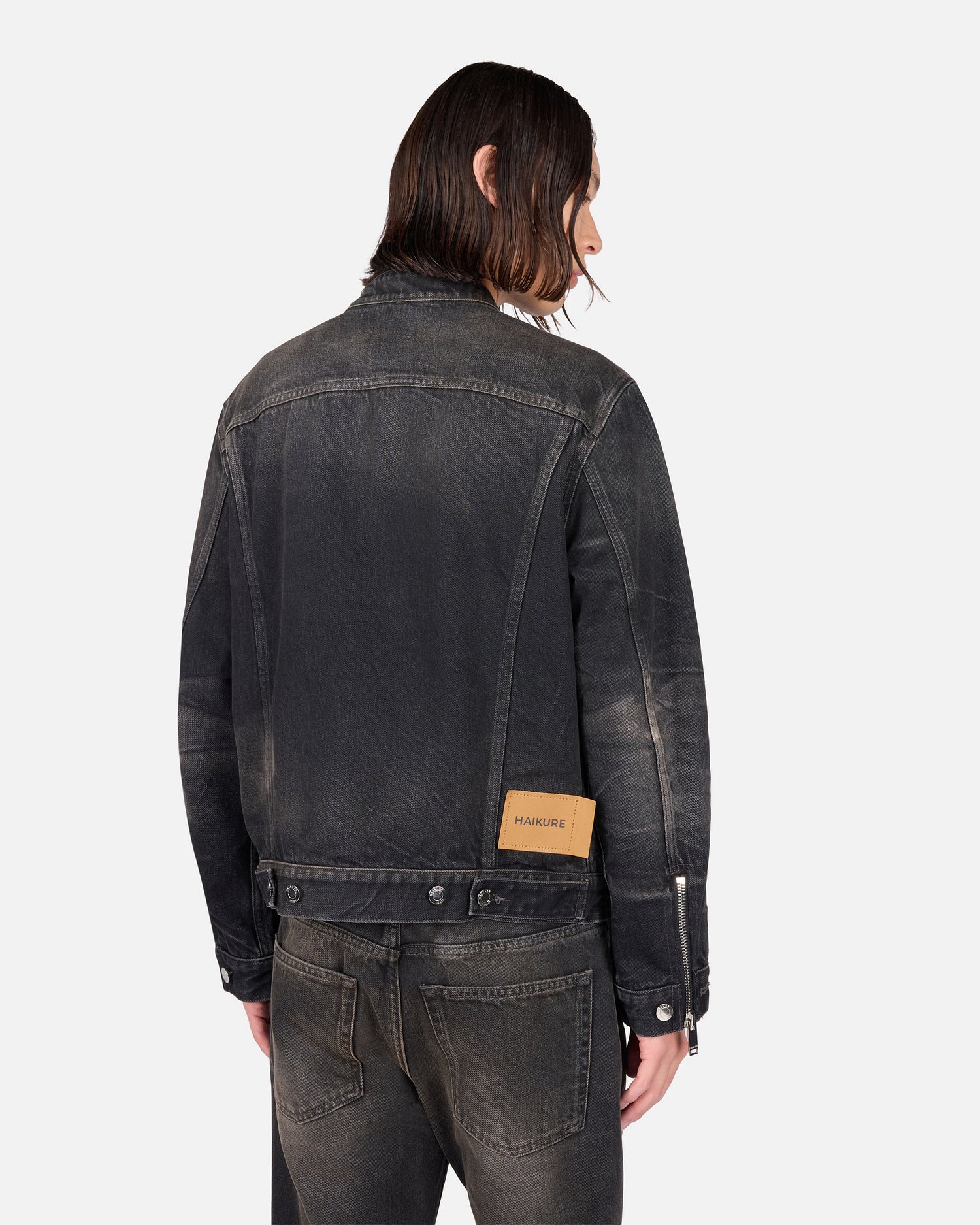 TROY DENIM JACKET // VINTAGE BLACK
