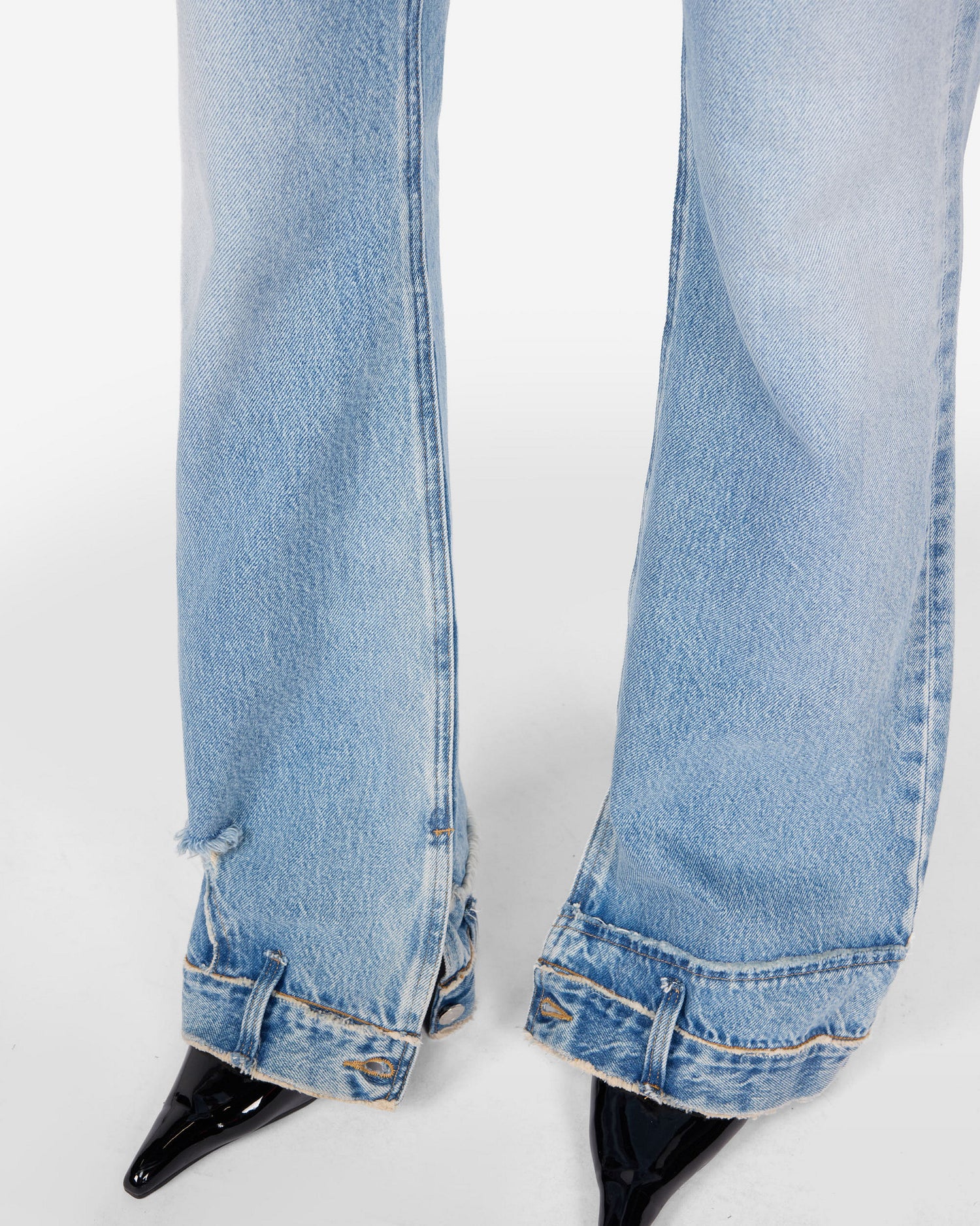 FLORA DENIM JEANS // BLUE POLLOCK