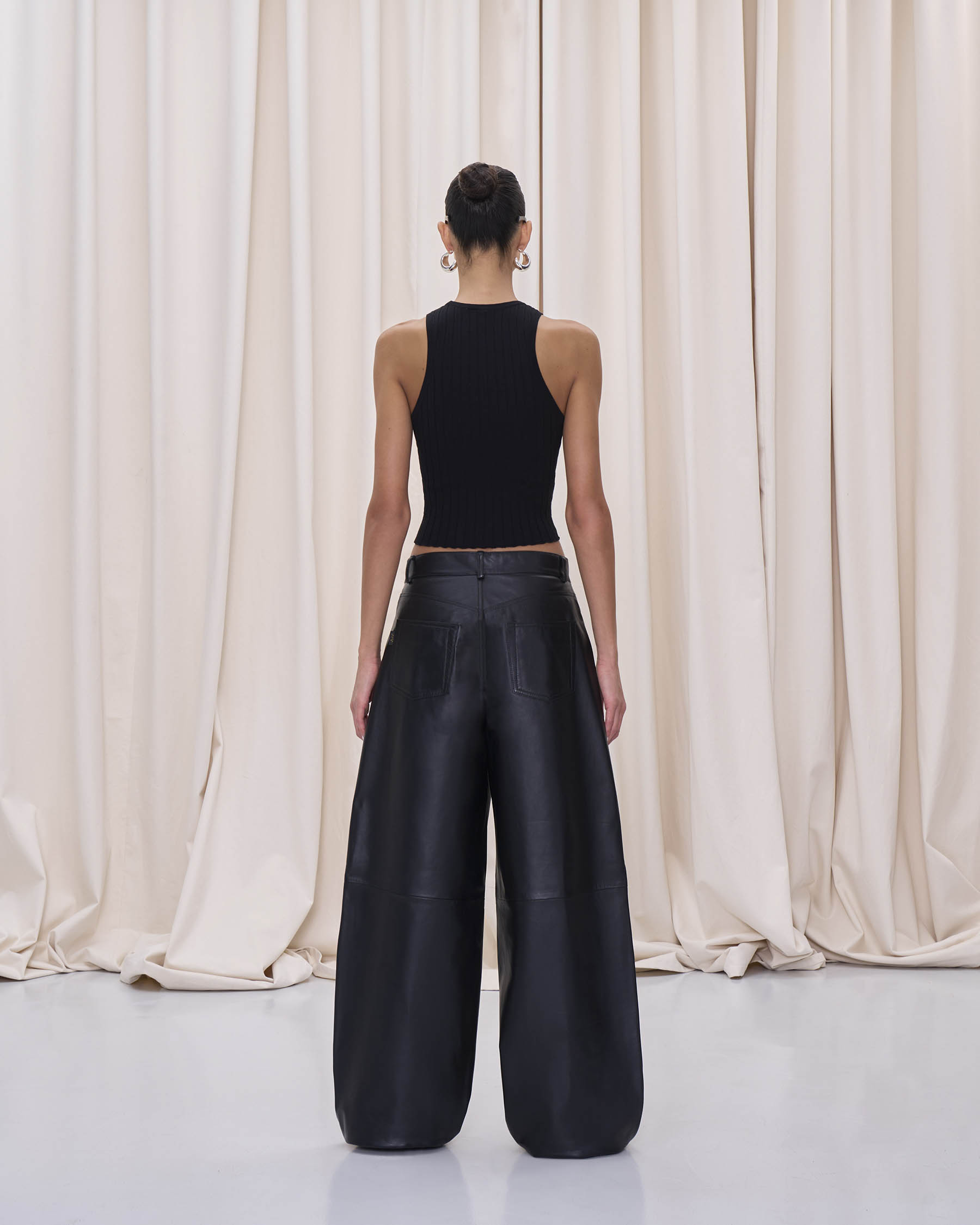 BETHANY LEATHER TROUSERS // BLACK – Haikure