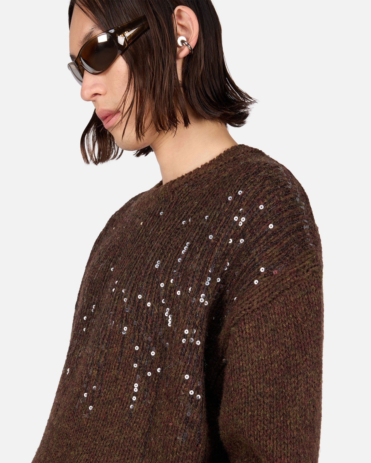 ROB KNITWEAR // DEEP BROWN