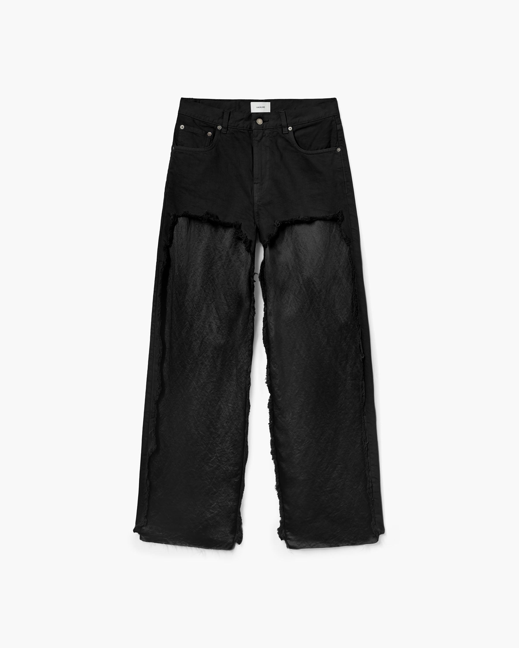 BONNIE SATIN BULL DENIM // CARBON – Haikure