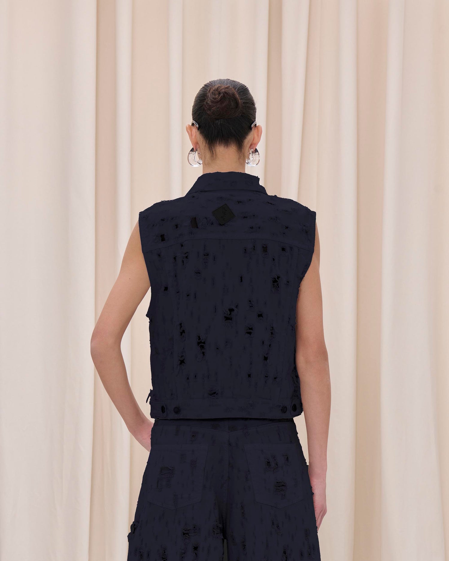 RYDER GILET BULL DESTROY // CARBON