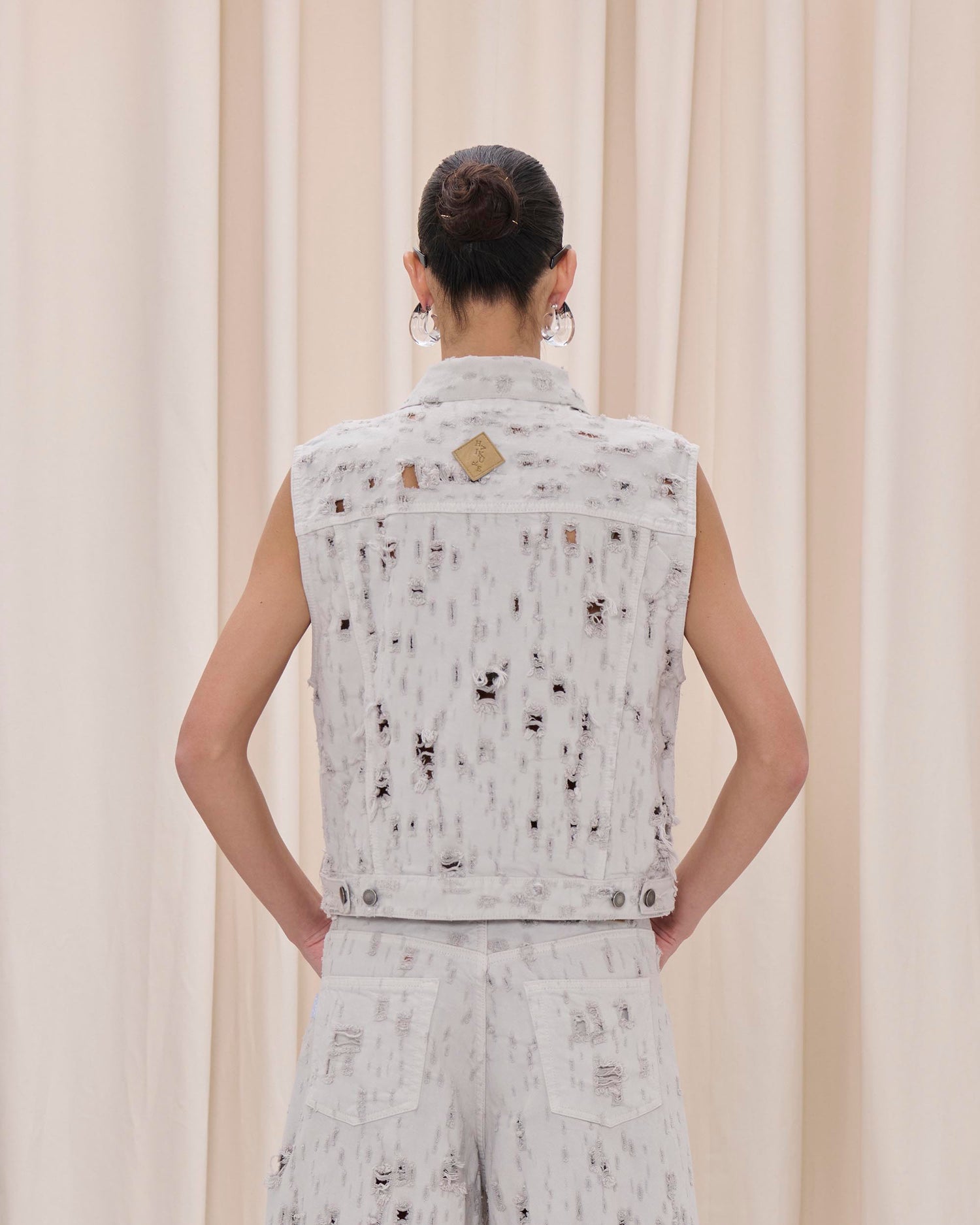 RYDER GILET BULL DETROY // WIND GREY