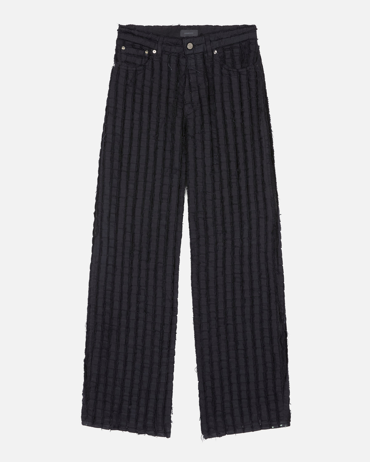 BETHANY DENIM JEANS BULL STRIPE // BLACK