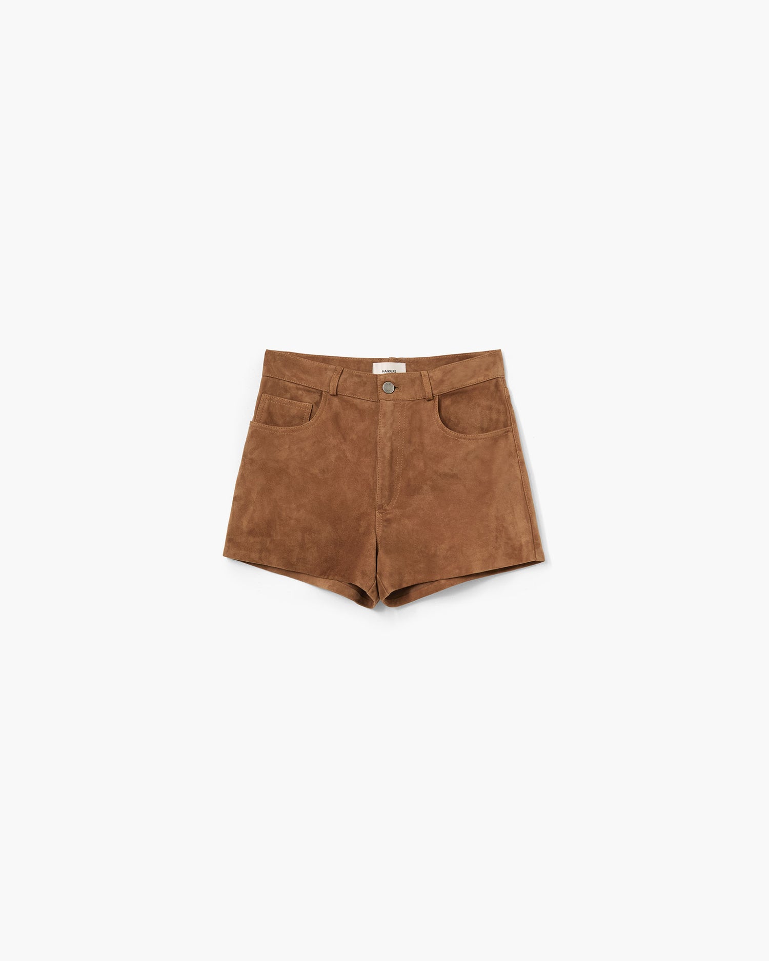 BRIT SUEDE SHORTS // CHOCOLATE