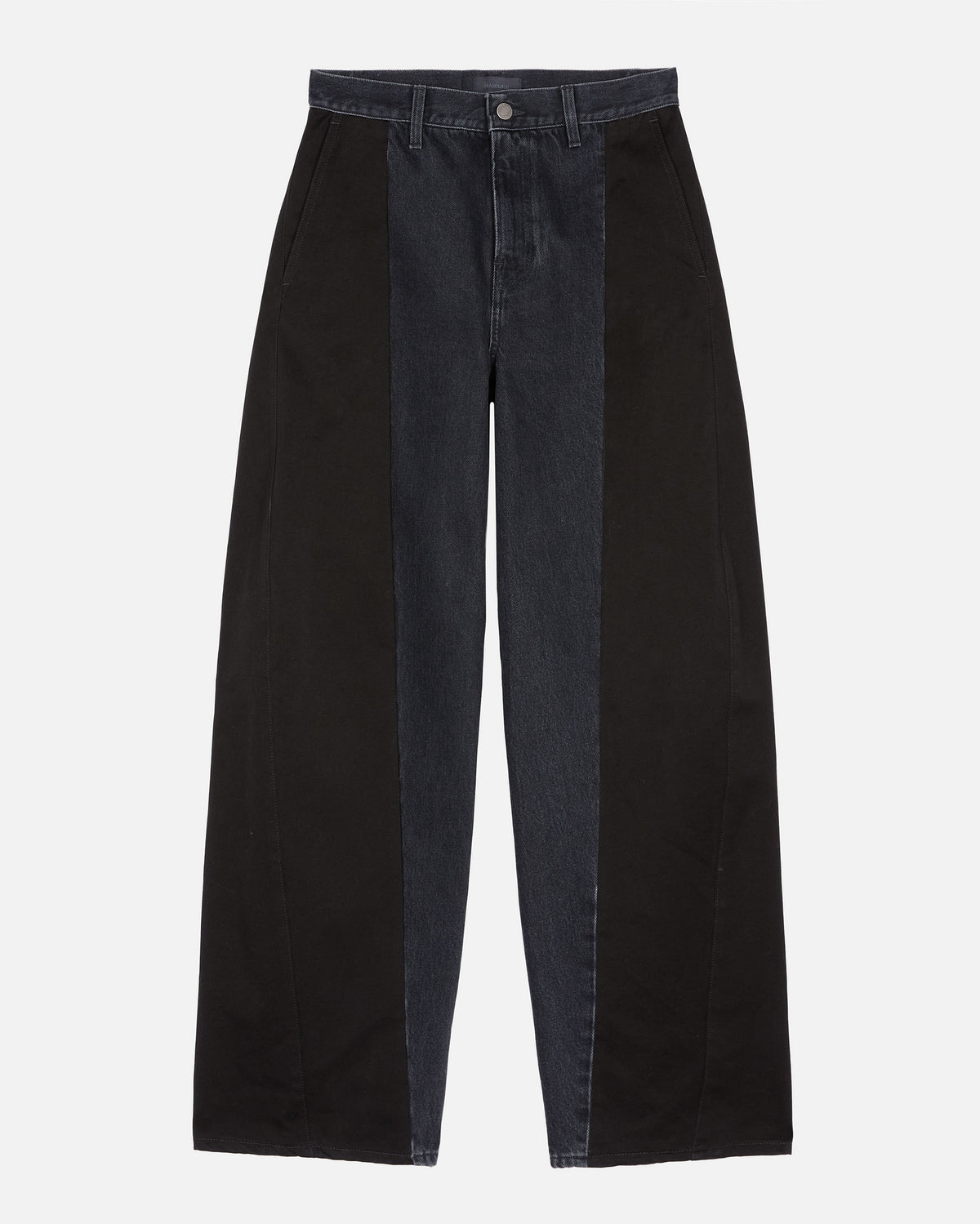 CLYDE DOUBLE DENIM JEANS // USED BLACK
