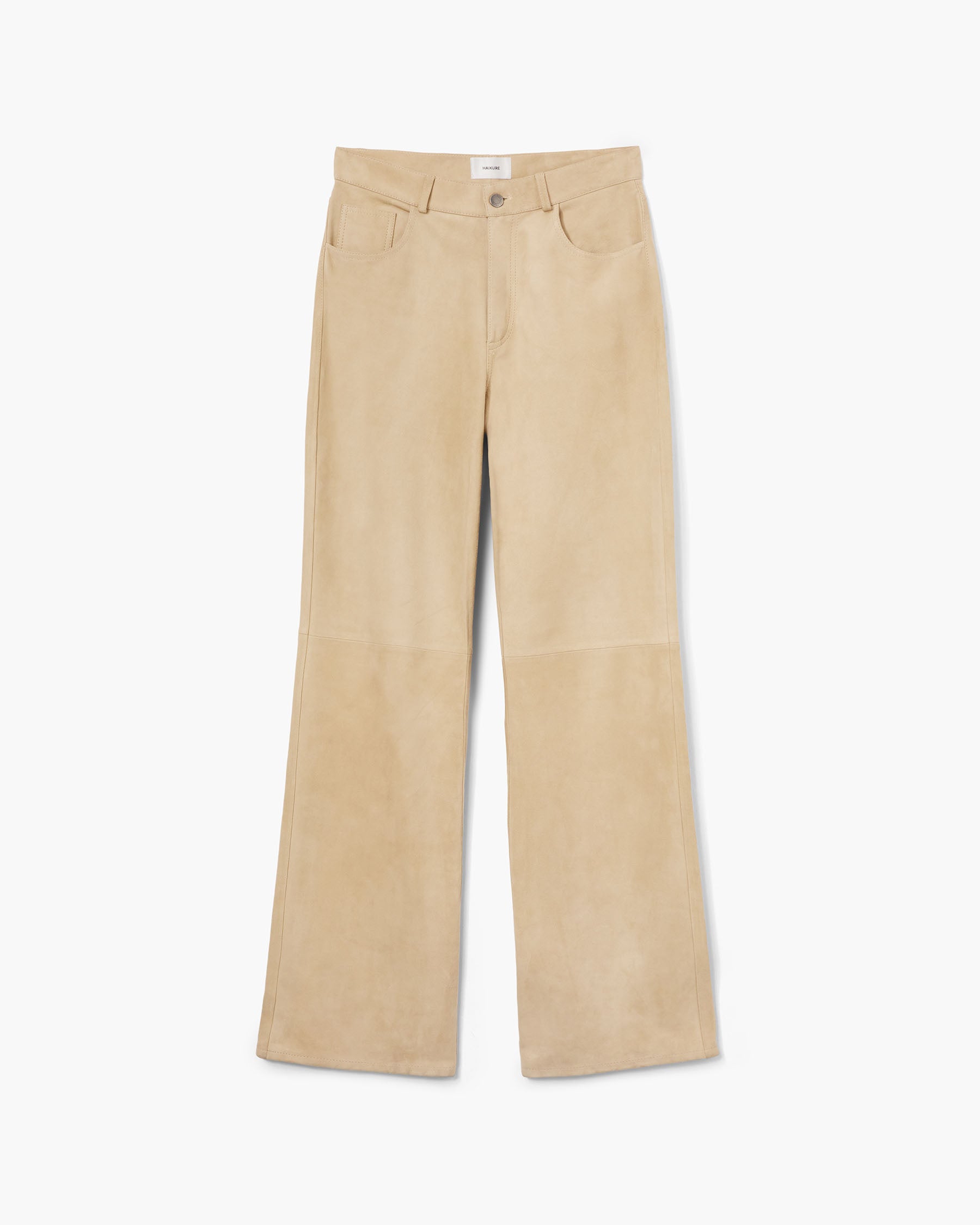 KOREA SUEDE PANTS // BEIGE – Haikure