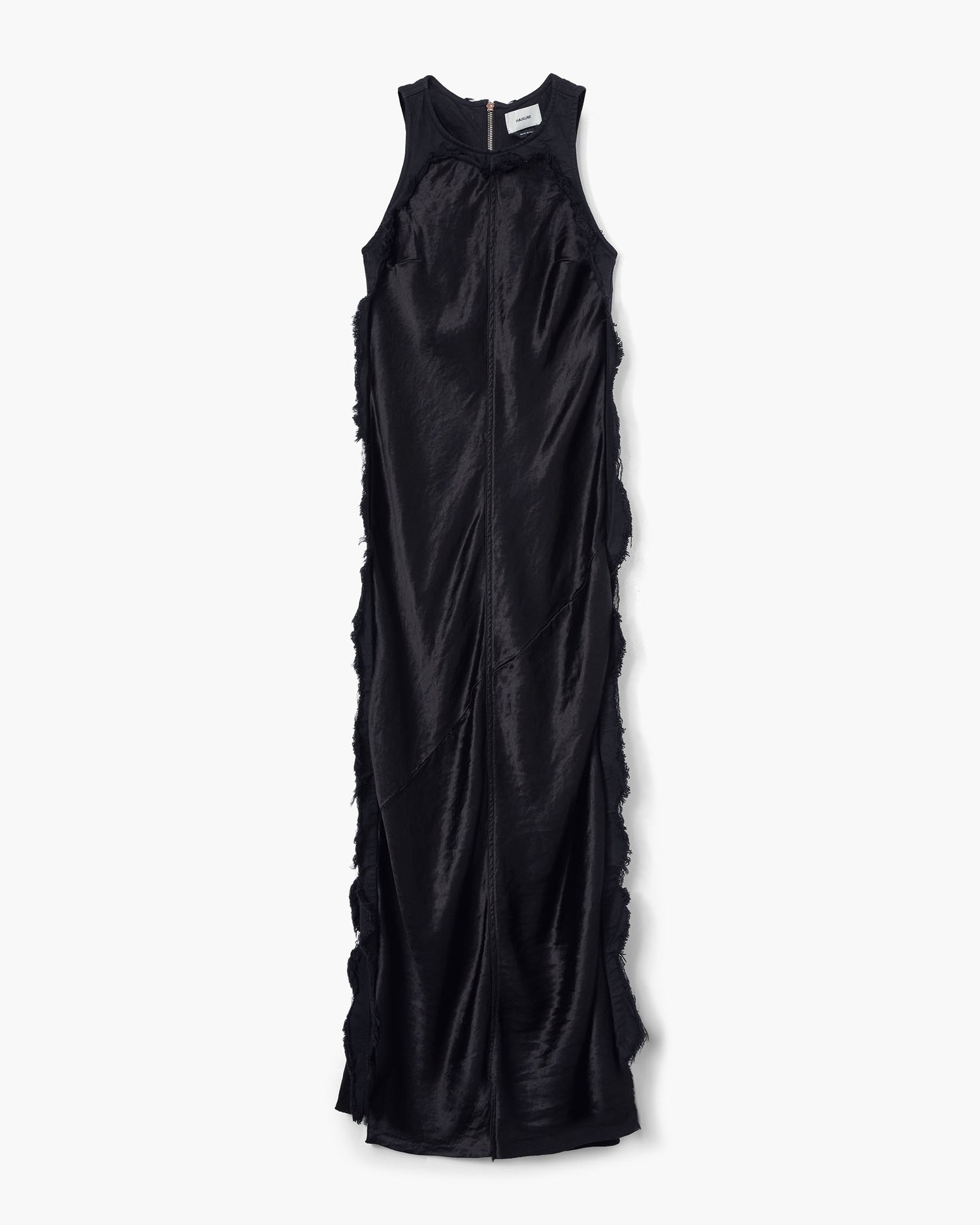 TOTO SATIN BULL DRESS // CARBON