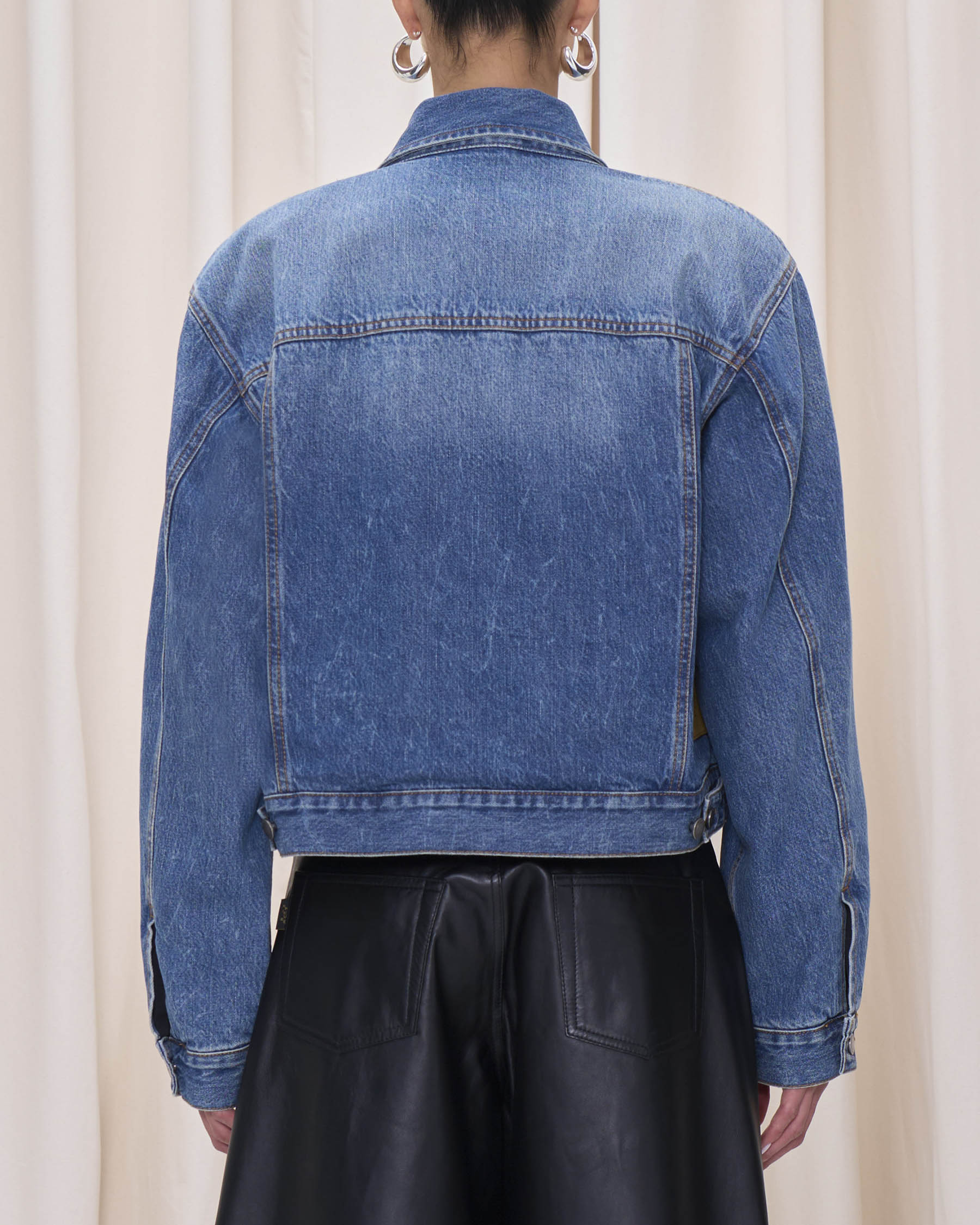 RENEE JACKET // AUTHENTIC DARK WASH – Haikure