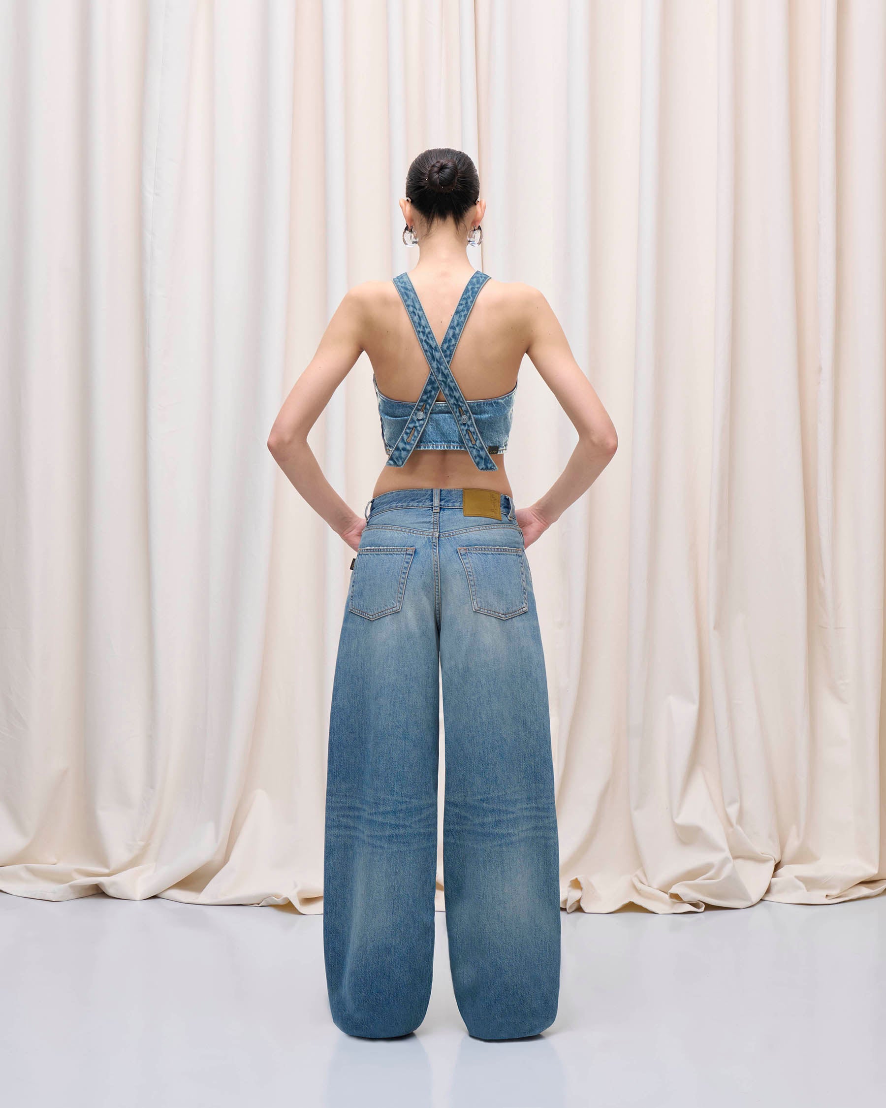 【HAIKURE/ハイクレ】 BETHANY CARGO DENIM 24サイズ HAIKURE ハイクル ジーンズ BETHANY CARGO ベサニー カーゴ