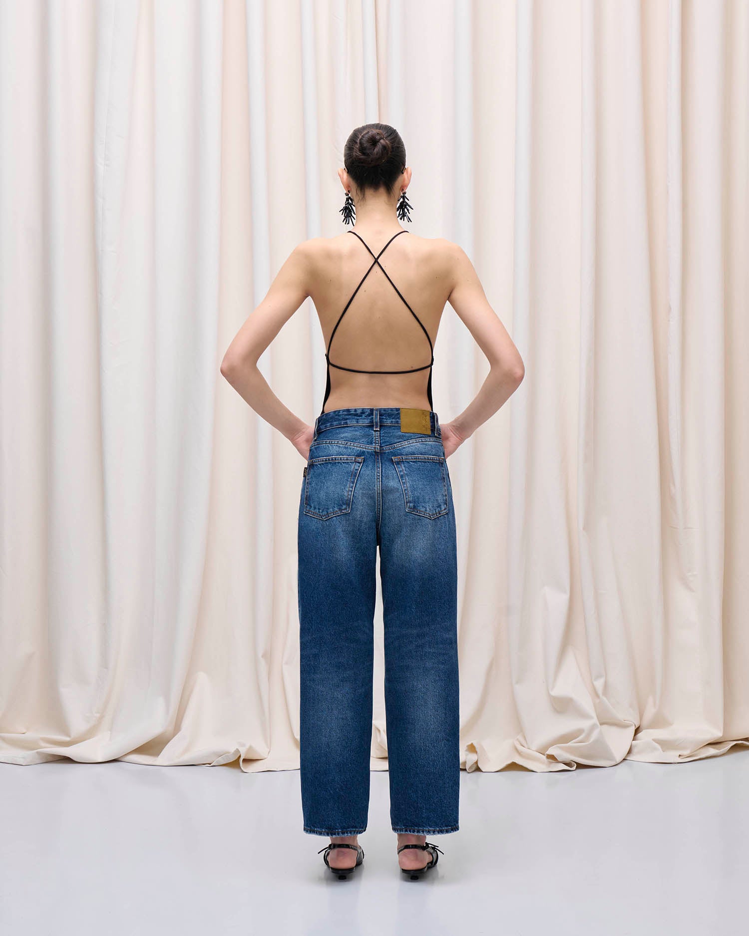 BETTY DENIM // MID BLUE – Haikure