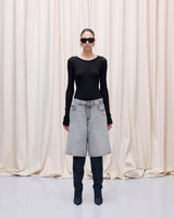 BECKY DENIM // FOG GREY