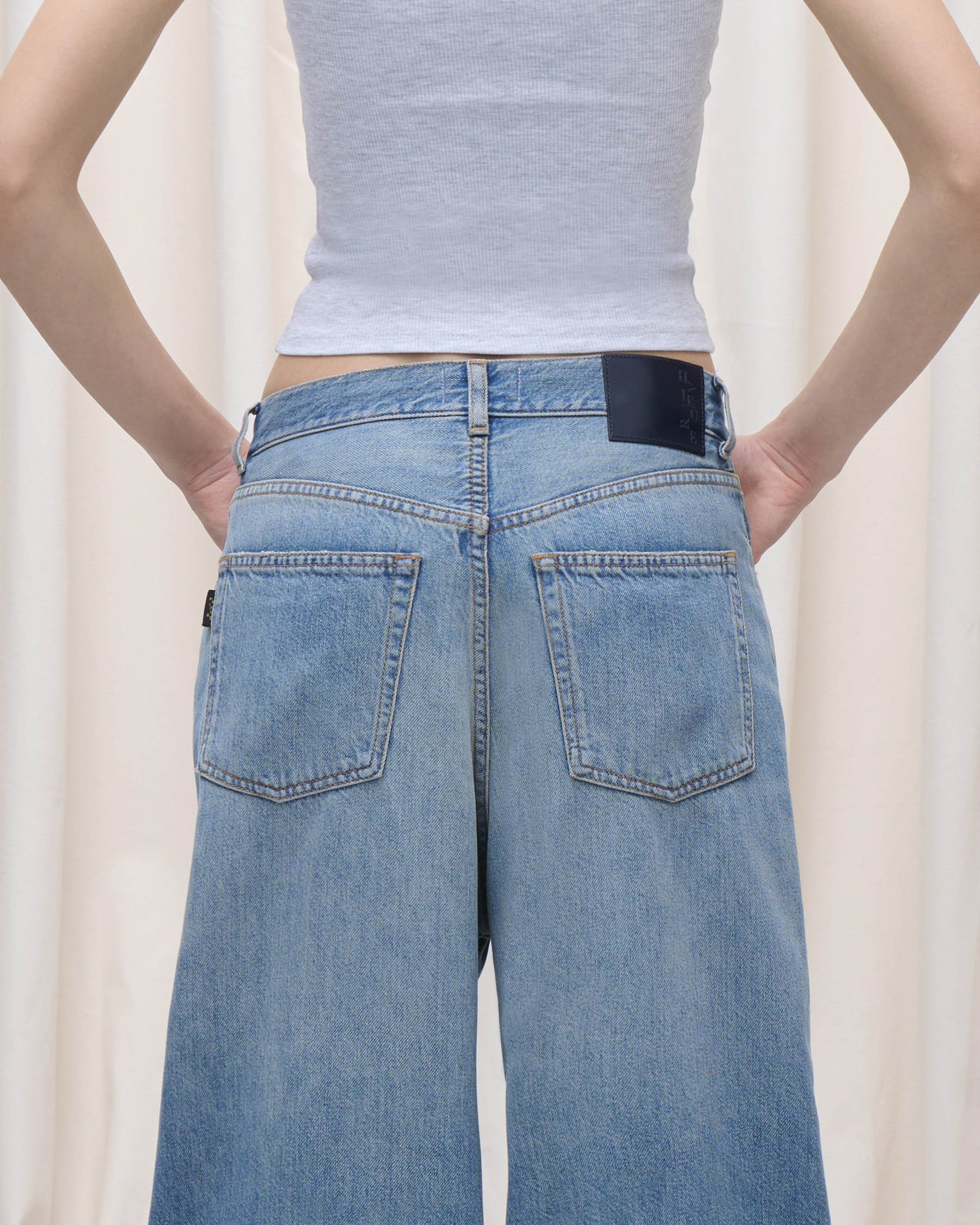 デニム・ジーパン HAIKURE FW25 Haikure Jeans (HEW03351DF106 L0891) DENIM – Haikure