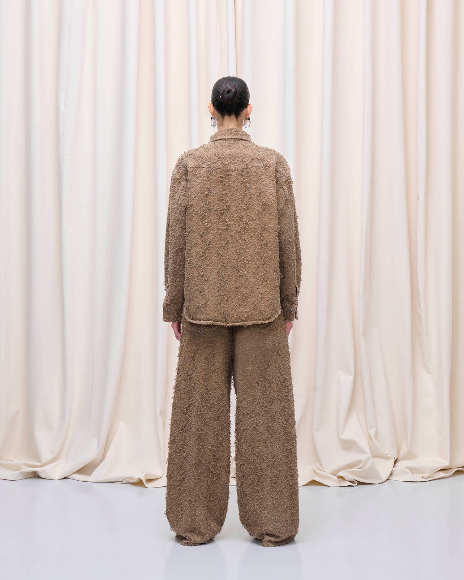 BELTY FUR SHIRT // CAMEL – Haikure