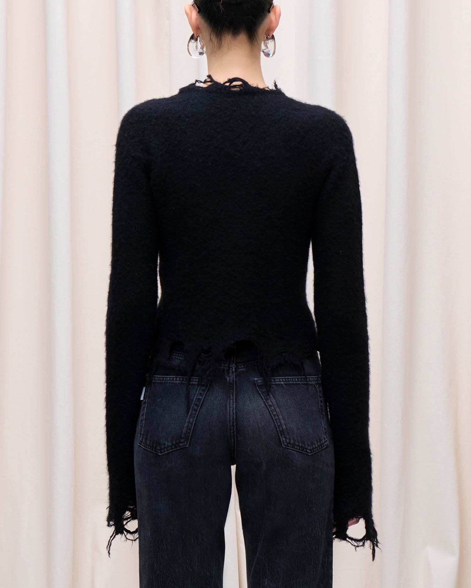 JILL KNITWEAR // BLACK