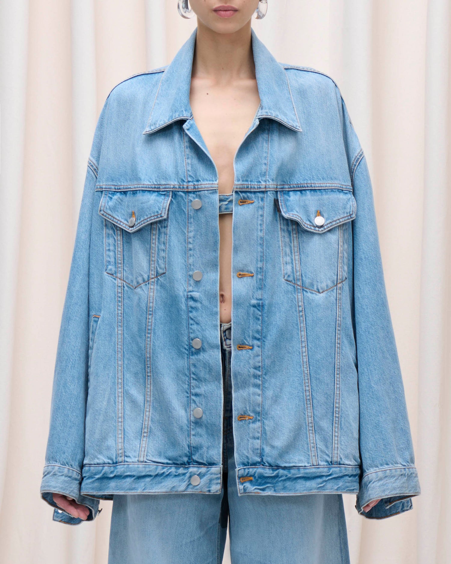 JANET JACKET // BLUE AQUA