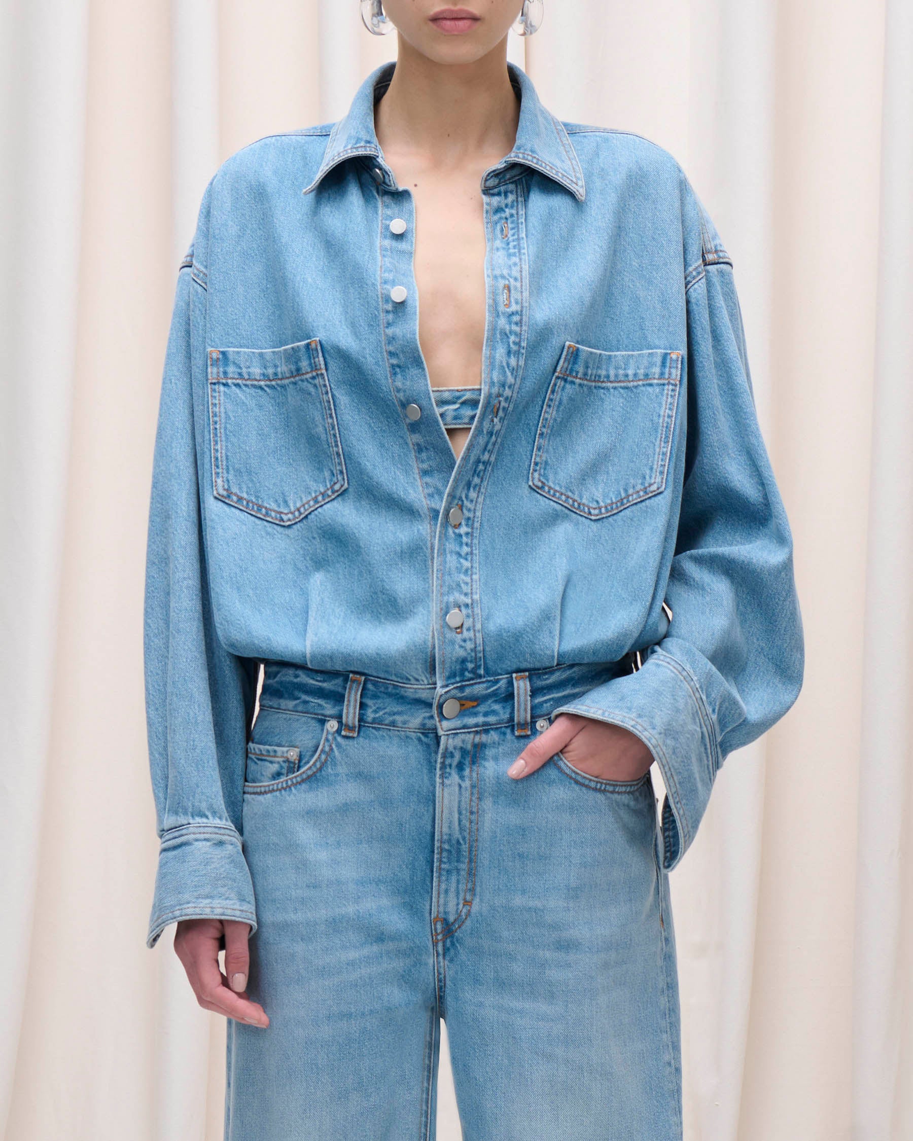 TILDA JUMPSUIT // BLUE AQUA – Haikure