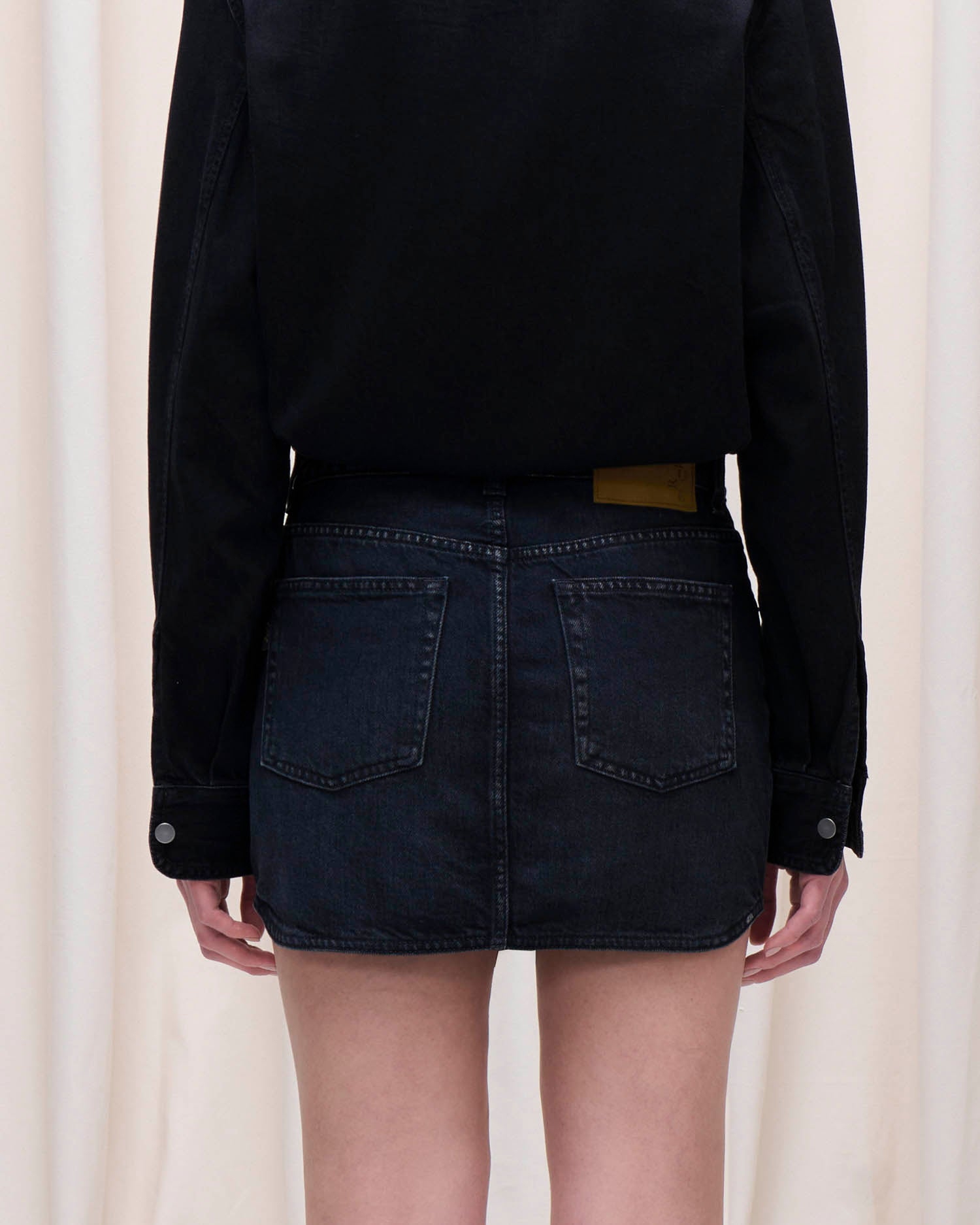 TIA MINI DRESS // MEDIUM BLACK