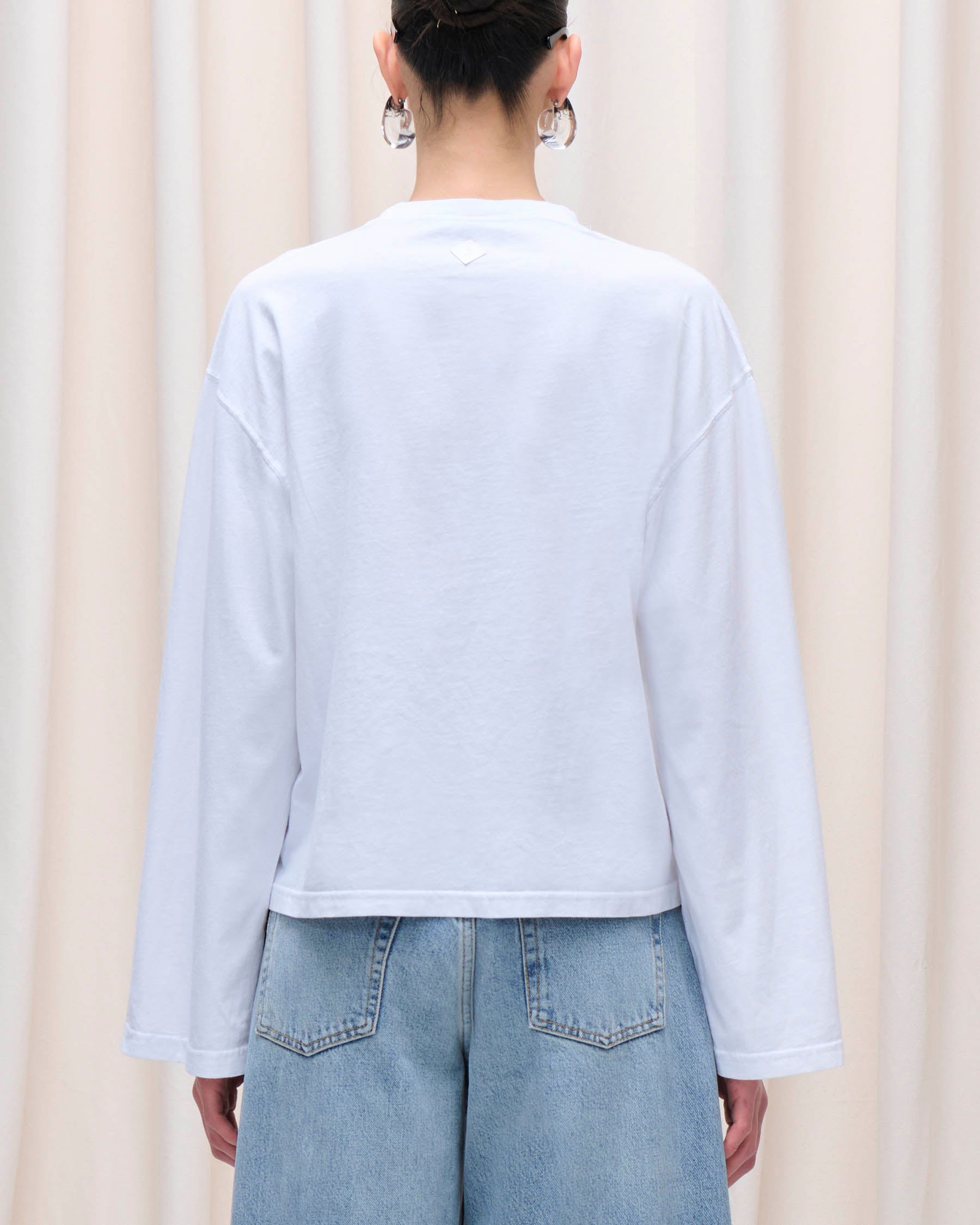 LIV T.SHIRT // OPTICAL WHITE – Haikure