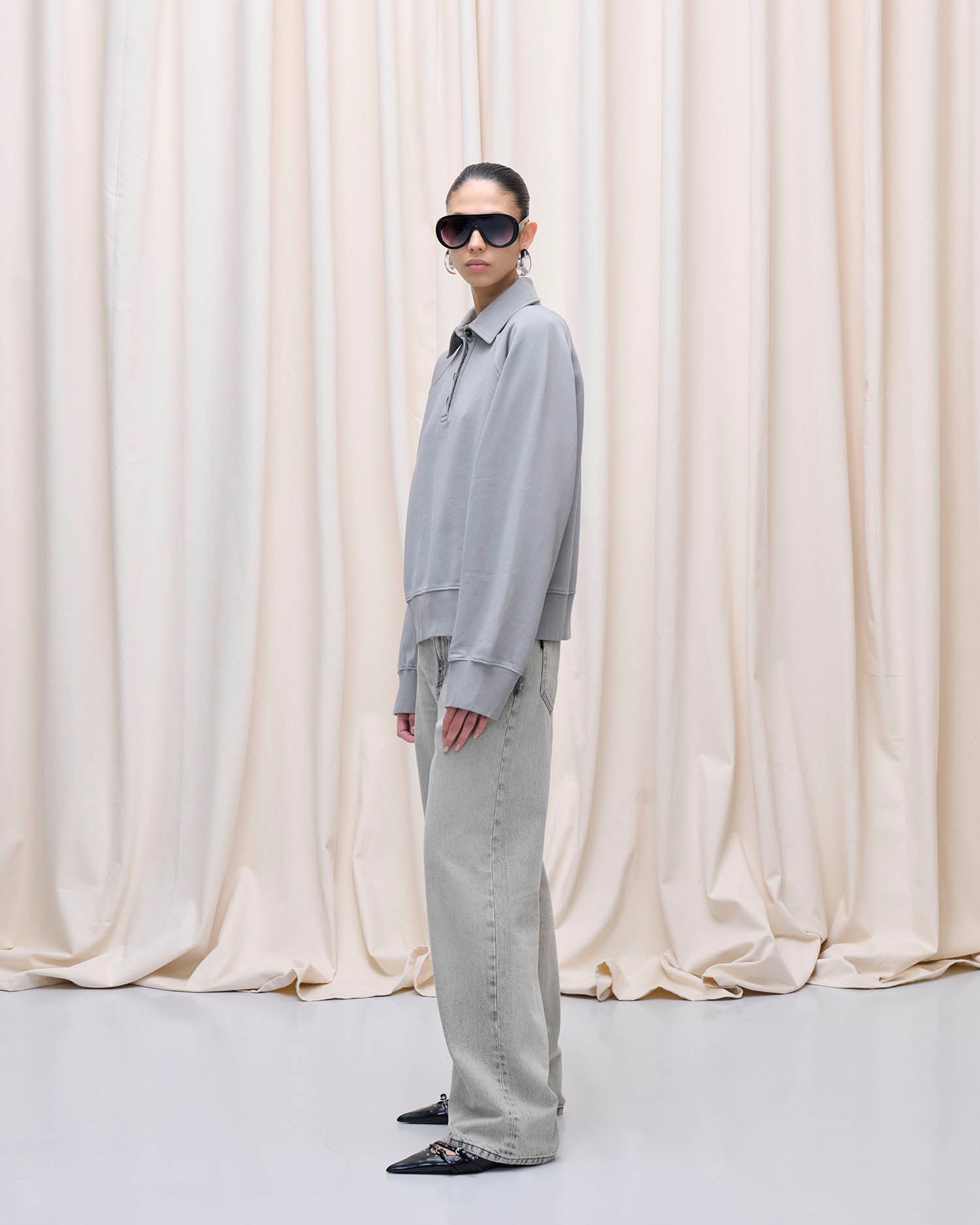 EDIE SWEATSHIRT // GREY